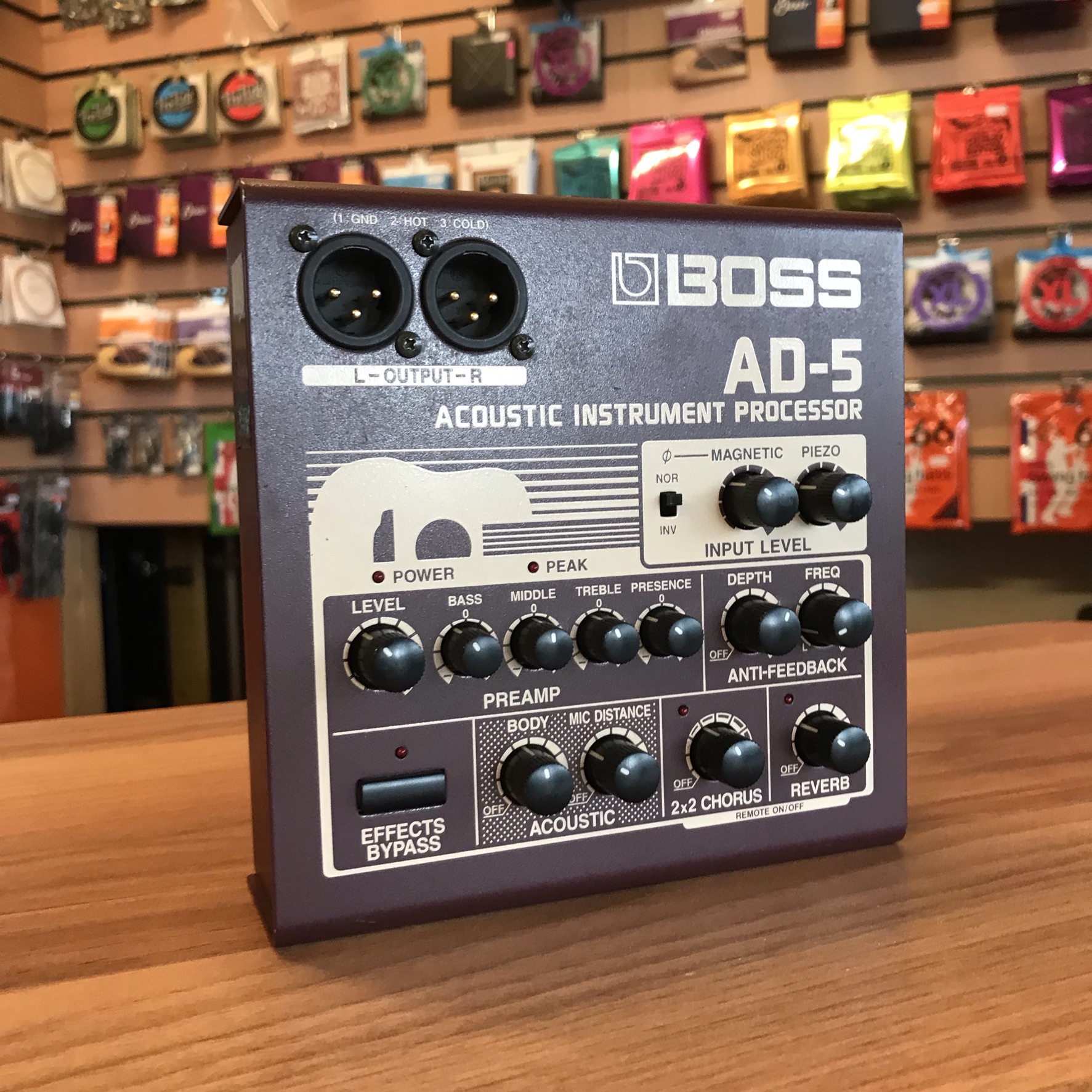 商談中 アコギ用エフェクター BOSS AD–5 - エフェクター、PA機器