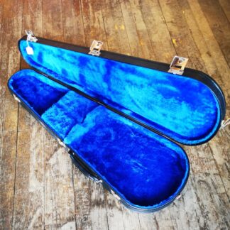 Electric Guitar Hardcase with Blue Interior